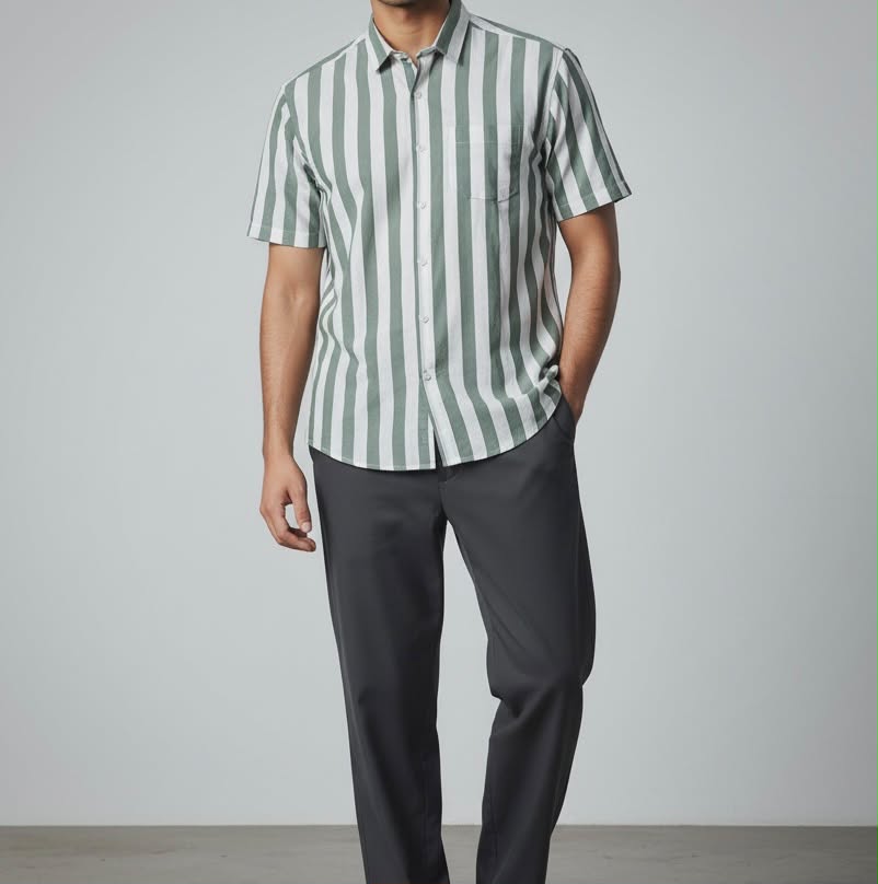 Slub Linen Shirt Casual