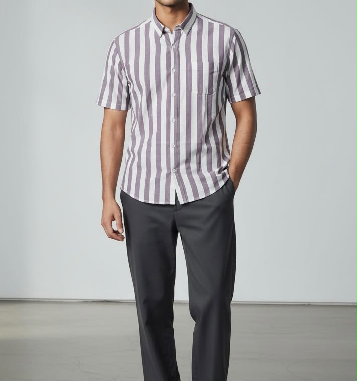 Slub Linen Shirt Casual