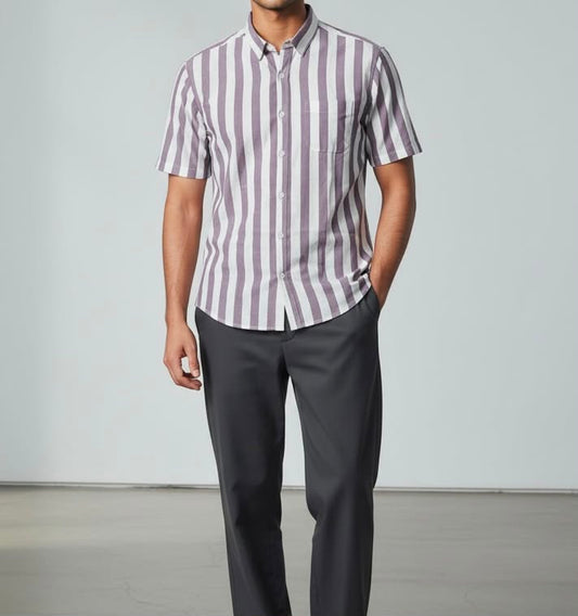 Slub Linen Shirt Casual