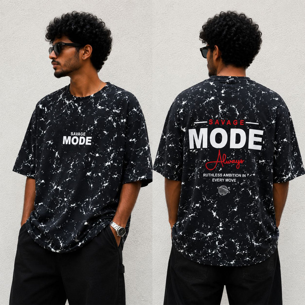 Acid Wash Over Sizes Tshirts