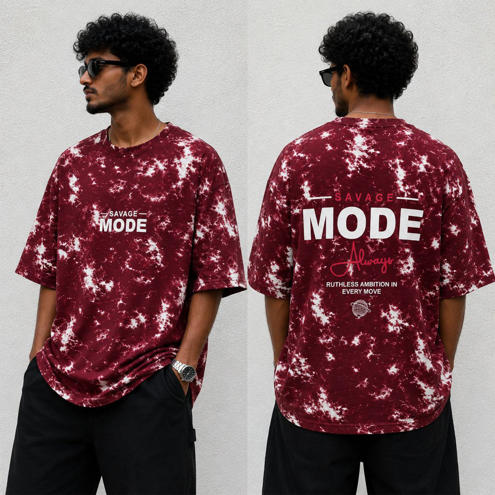 Acid Wash Over Sizes Tshirts